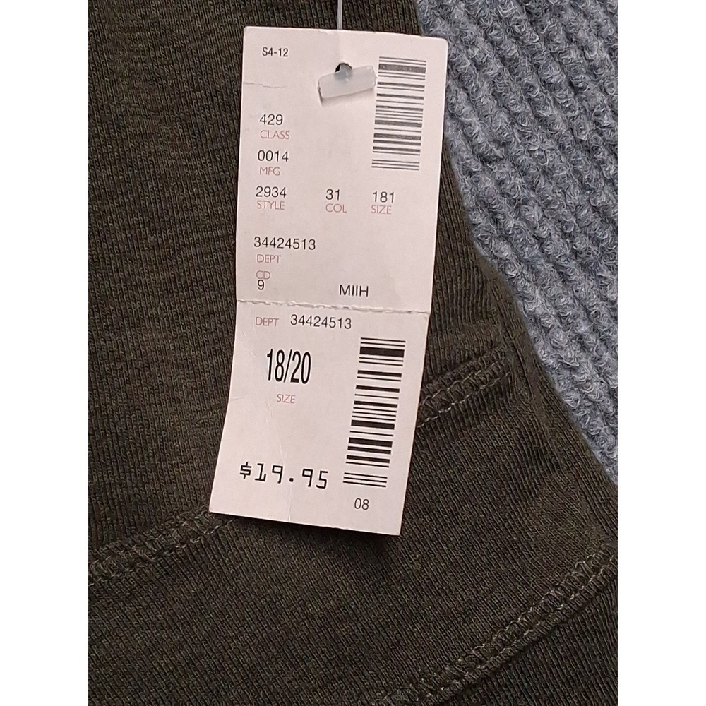 Deep V-Neck 100% Cotton 3/4 Sleeve Soft Comfort Shirt by Avenue NWT Size 18/20 - Picture 8 of 8